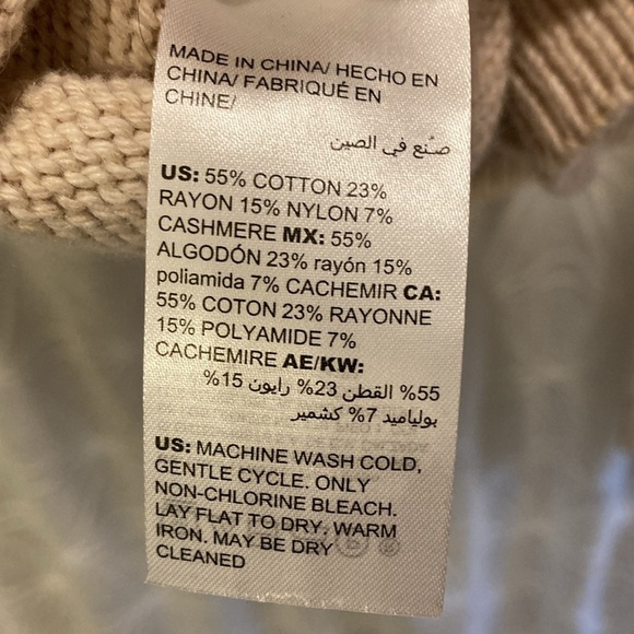 WHBM Cashmere Sweater - Picture 6 of 9